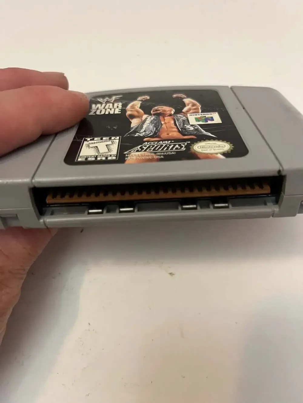 WWF War Zone Nintendo 64 N64 Game Cartridge